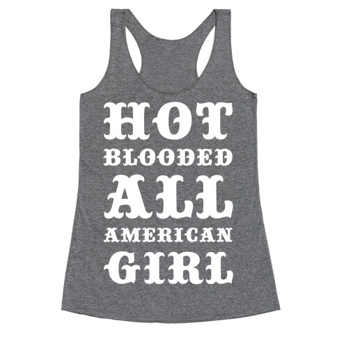 All American Girl Racerback Tank Top