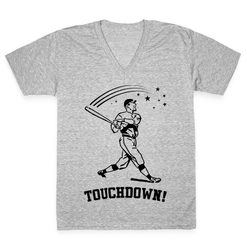 Touchdown V-Neck Tee Shirt