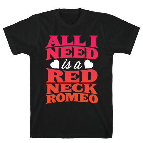 All I Need Is A Redneck Romeo T-Shirt