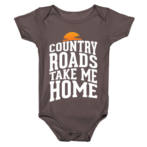 Country Roads, Take Me Home Baby One-Piece