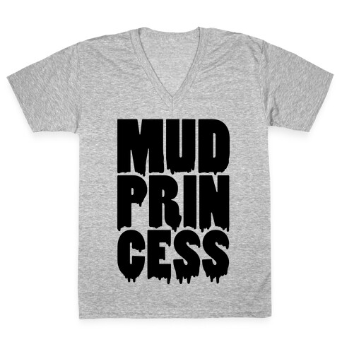 Mud Princess V-Neck Tee Shirt