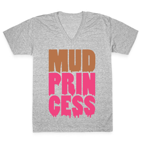 Mud Princess V-Neck Tee Shirt