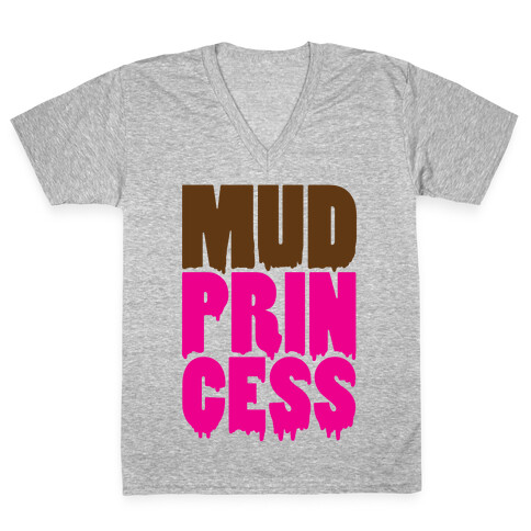 Mud Princess V-Neck Tee Shirt