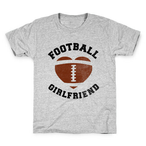 Football Girlfriend Kids T-Shirt