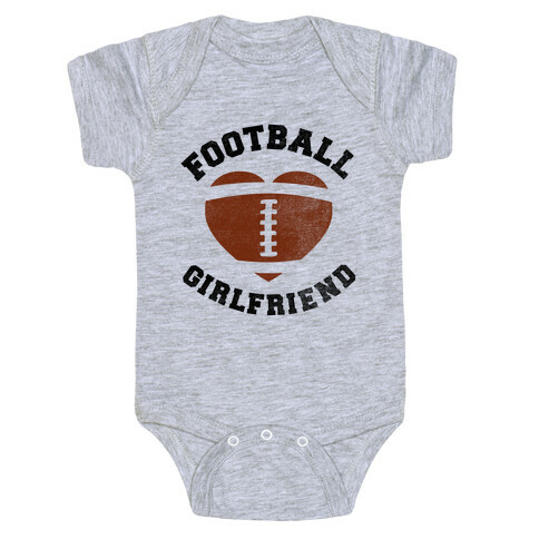 Football Girlfriend Baby One-Piece