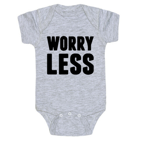 Worry Less Baby One-Piece