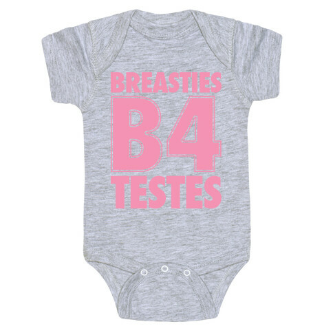 Breasties B4 Testes Baby One-Piece