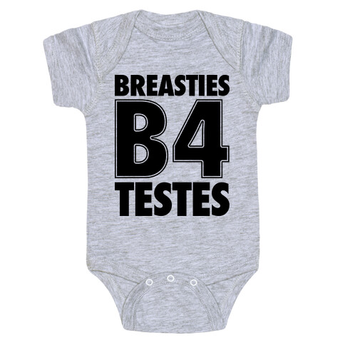 Breasties B4 Testes Baby One-Piece