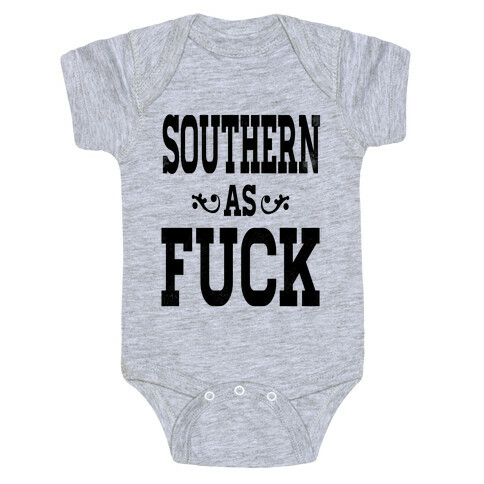 Southern as F***! Baby One-Piece