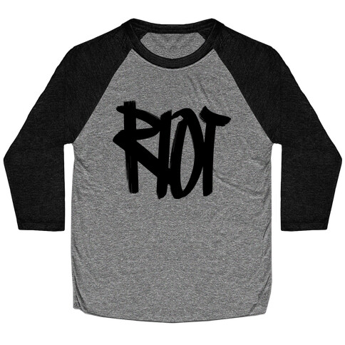 Riot Baseball Tee