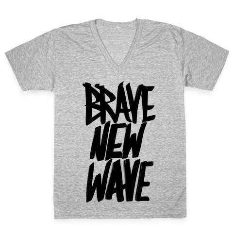 Brave New Wave V-Neck Tee Shirt