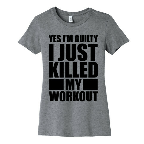 Guilty as Charged Womens T-Shirt