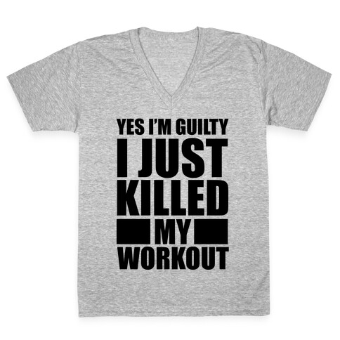 Guilty as Charged V-Neck Tee Shirt