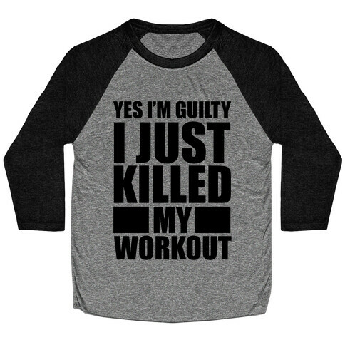 Guilty as Charged Baseball Tee