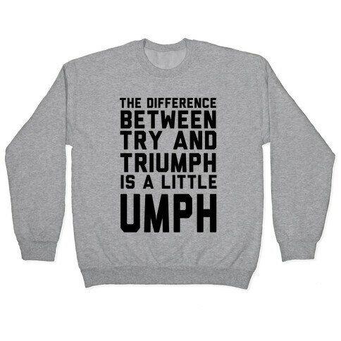 A Little Umph Pullover