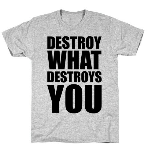 Destroy What Destroys You T-Shirt