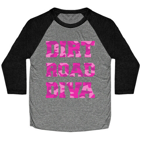 Dirt Road Diva Baseball Tee