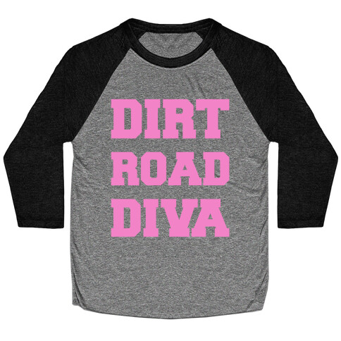 Dirt Road Diva Baseball Tee