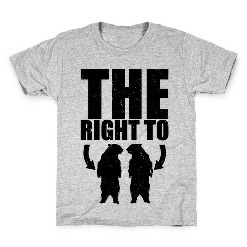 The Right to Bear Arms Kids T-Shirt