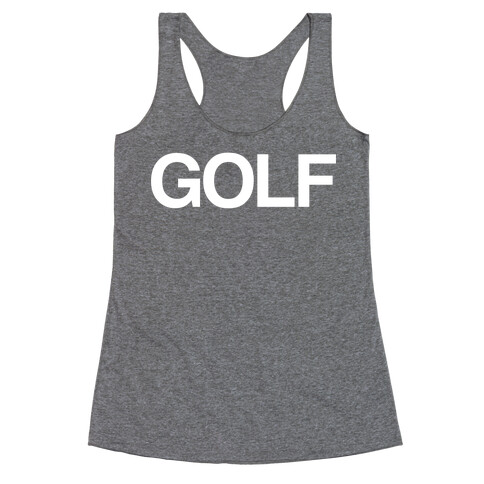 Golf Racerback Tank Top