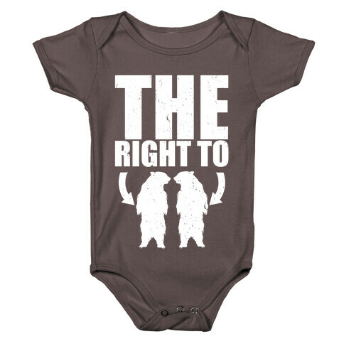 The Right to Bear Arms Baby One-Piece