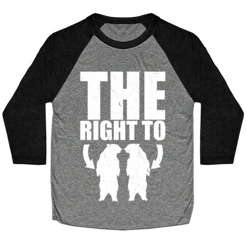 The Right to Bear Arms Baseball Tee