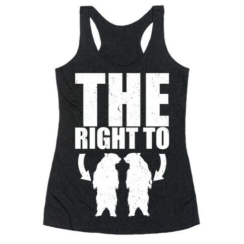 The Right to Bear Arms Racerback Tank Top