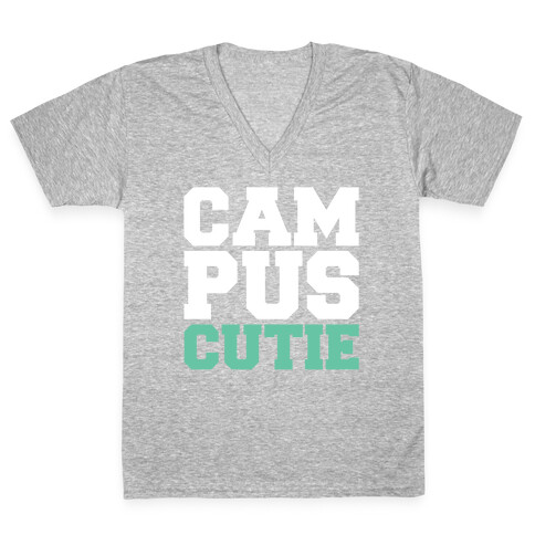Campus Cutie V-Neck Tee Shirt