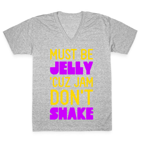 Must Be Jelly V-Neck Tee Shirt