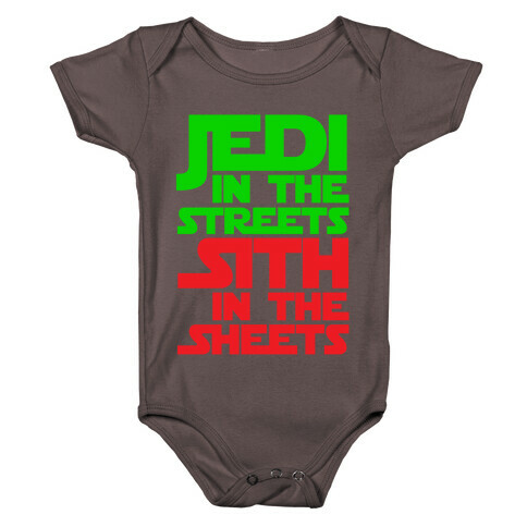 Jedi in the Streets Baby One-Piece