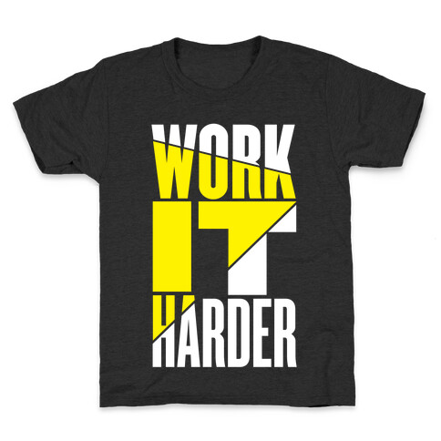 Work It Harder Kids T-Shirt