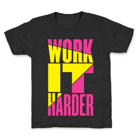 Work It Harder Kids T-Shirt