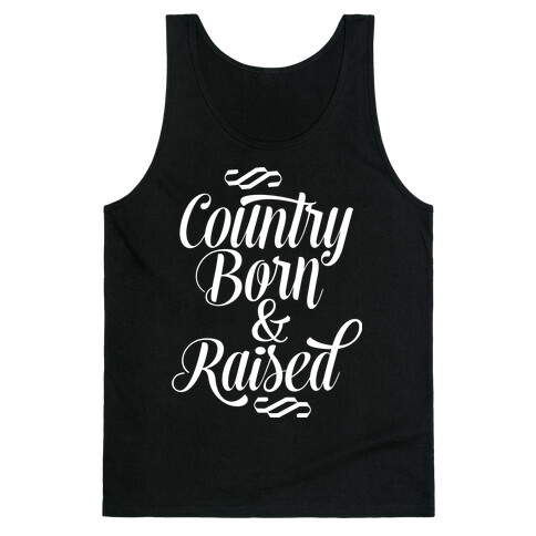 Country Born and Raised Tank Top