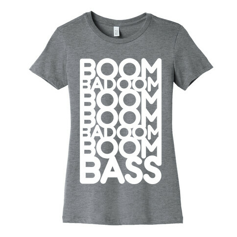 That Super Bass (White Ink) Womens T-Shirt