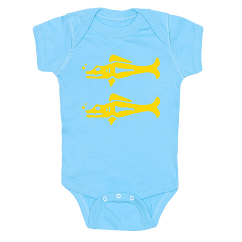 Blue Barracudas Baby One-Piece