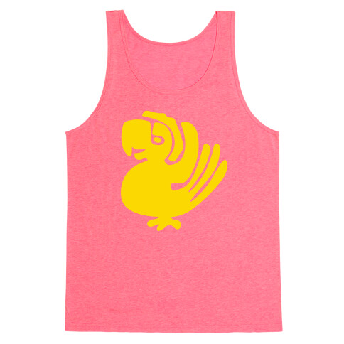 Purple Parrots Tank Top