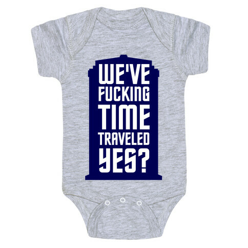 F***ing Time Travel Baby One-Piece
