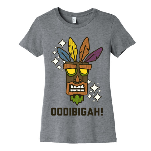 Crash Aku-Aku Mask Womens T-Shirt