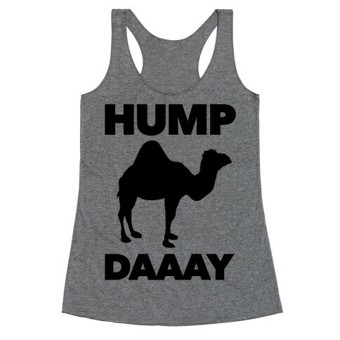 Hump Day (Camel) Racerback Tank Top