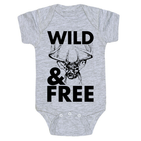 Wild and Free Baby One-Piece