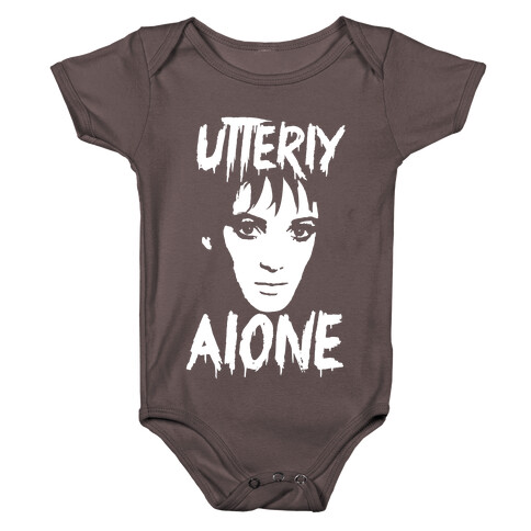 Utterly Alone Baby One-Piece