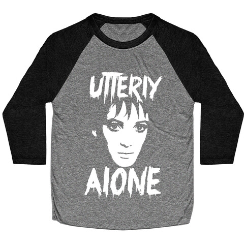 Utterly Alone Baseball Tee