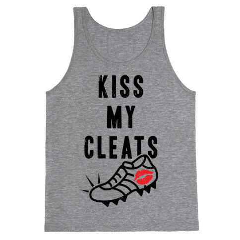 Kiss My Cleats Tank Top