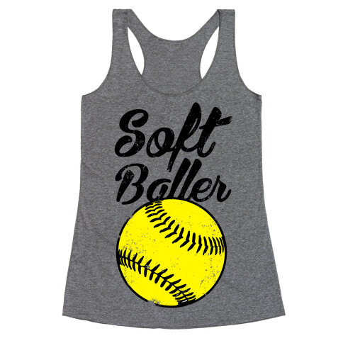 Softballer Racerback Tank Top