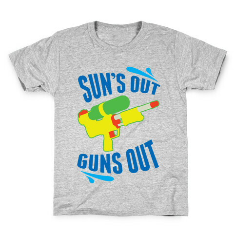 Suns Out, Guns Out Kids T-Shirt