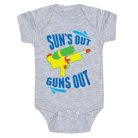 Suns Out, Guns Out Baby One-Piece