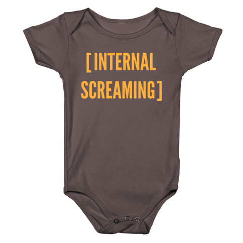 Internal Screaming  Baby One-Piece