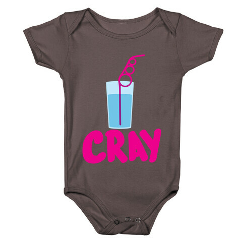 Cray-Z Straws Baby One-Piece