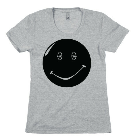 Dazed and Confused Stoner Smiley Face Womens T-Shirt