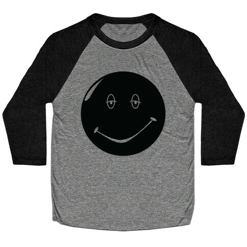 Dazed and Confused Stoner Smiley Face Baseball Tee